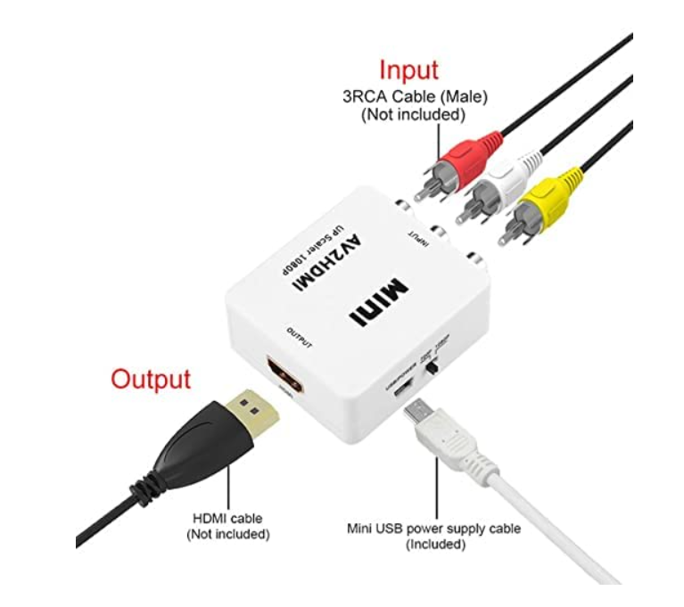 RCA AV to HDMI Video Audio Converter - Snap Deal