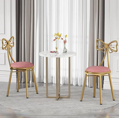 Pink Dressing Makeup Stool Princess Chair